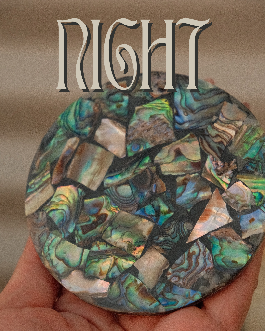Abalone Shell Coasters